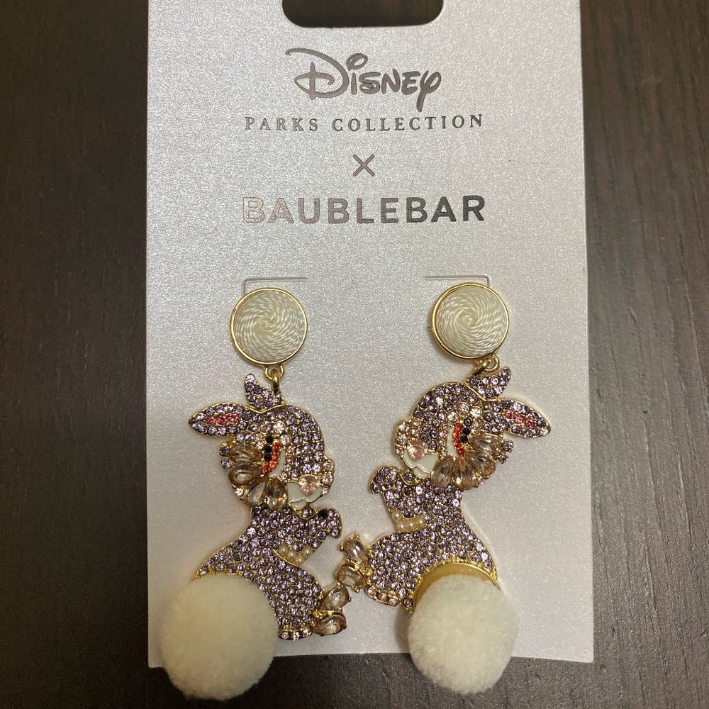 DISNEY PARKS COLLECTION X BAUBLEBAR THUMPER EARRINGS